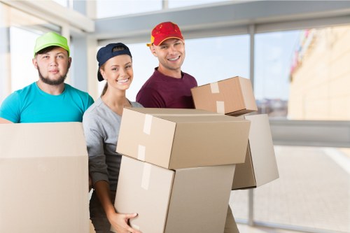 Business relocation storage and planning for a Westminster office move