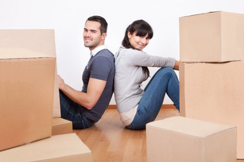 Professional moving service in Westminster with secure transport